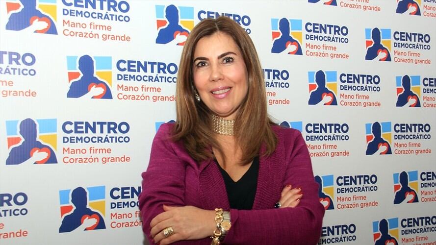 La Directora del Centro Democrático . Foto: Colprensa
