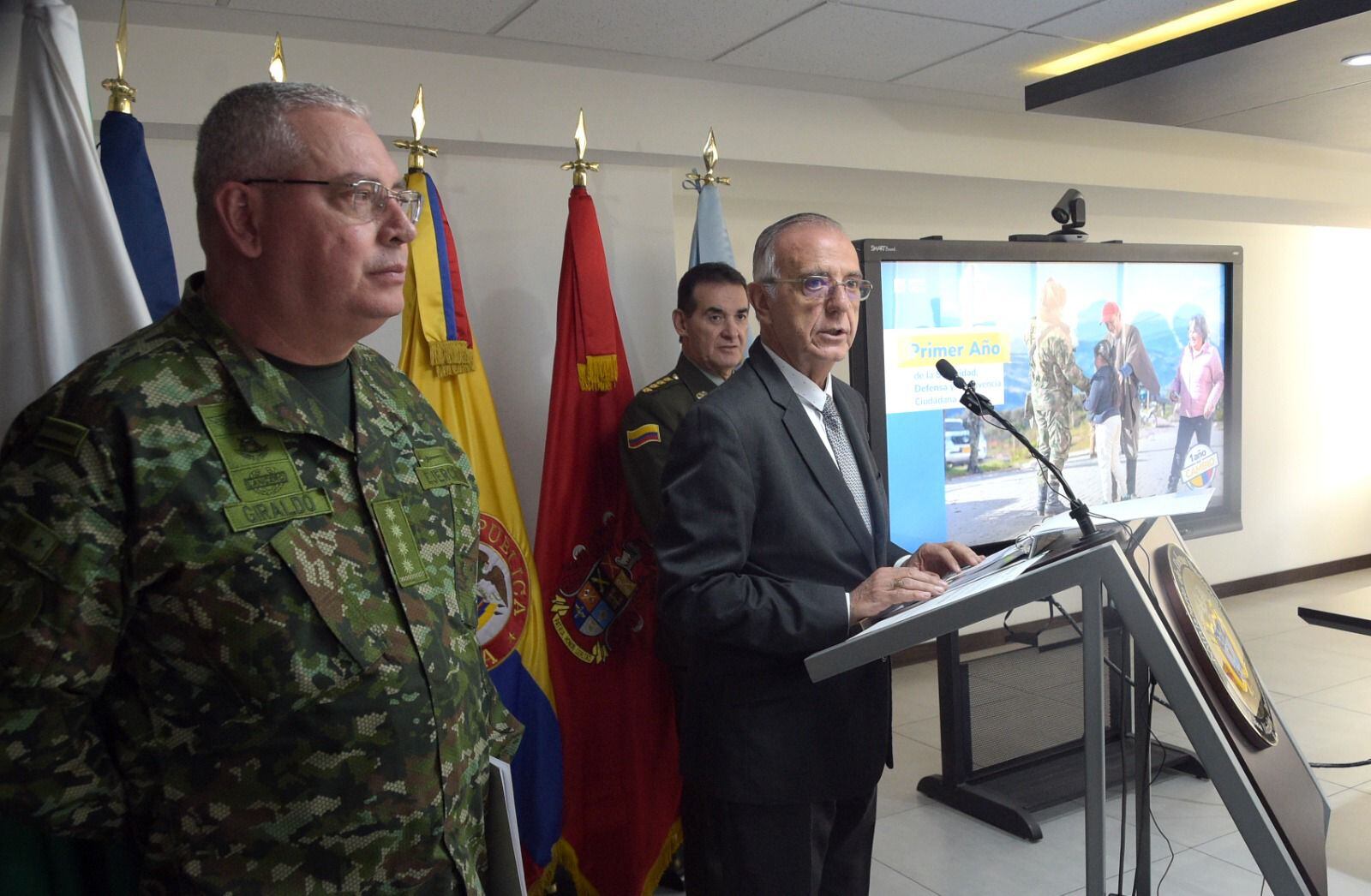 Ministro de Defensa, Iván Velázquez | Foto: MinDefensa