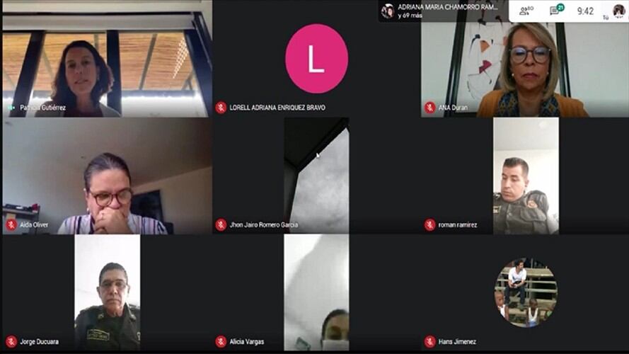 Nancy Patricia Gutiérrez expresó su frustración por no recibir una respuesta por parte de las entidades territoriales.. Foto: Pantallazo video