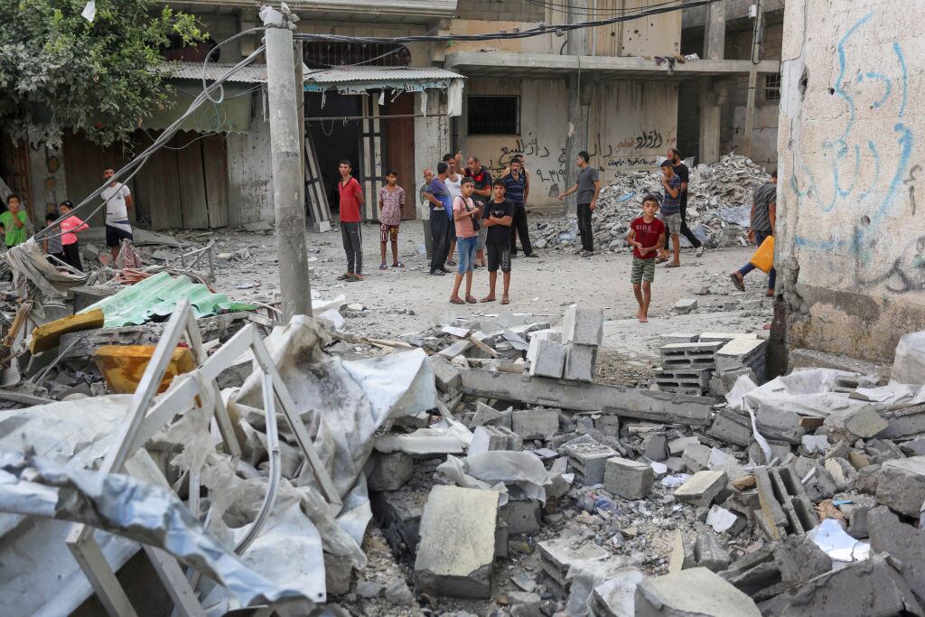 Gaza. I Foto: Ashraf Amra/Anadolu via Getty Images.