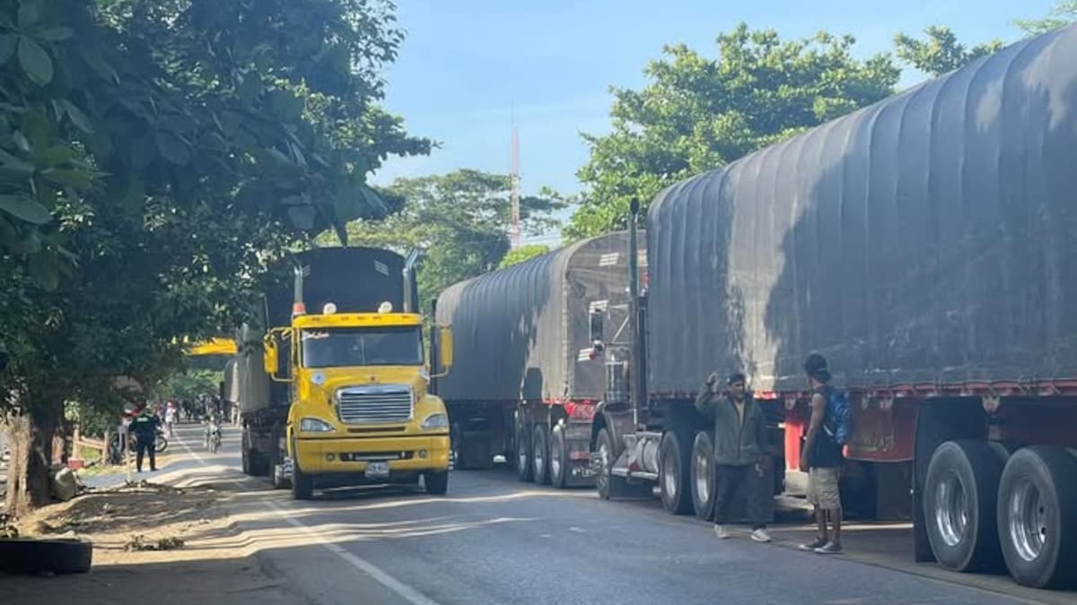 Tres días completa el bloqueo en la Troncal de Oriente