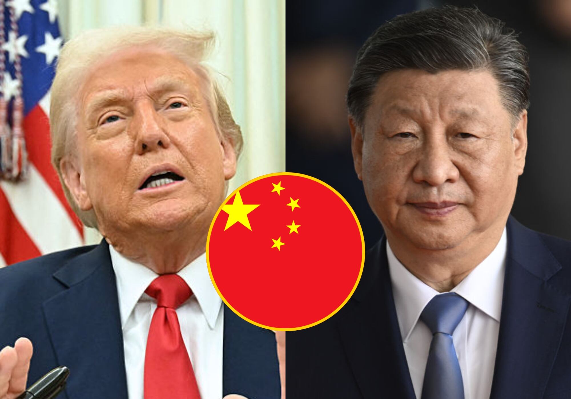 Donald Trump rebajará el arancel a China por el fentanilo y hablará con Xi sobre los chips de Nvidia. Foto: Getty Images.