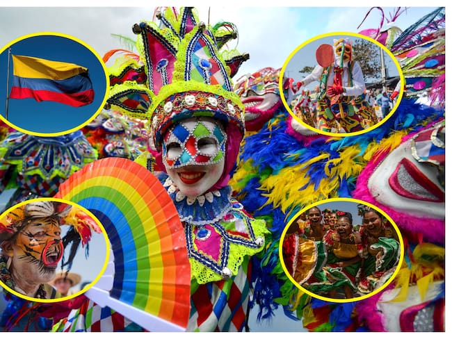 Referencia del Carnaval de Barranquilla. FOTO: Gabriel Aponte/Getty Images.