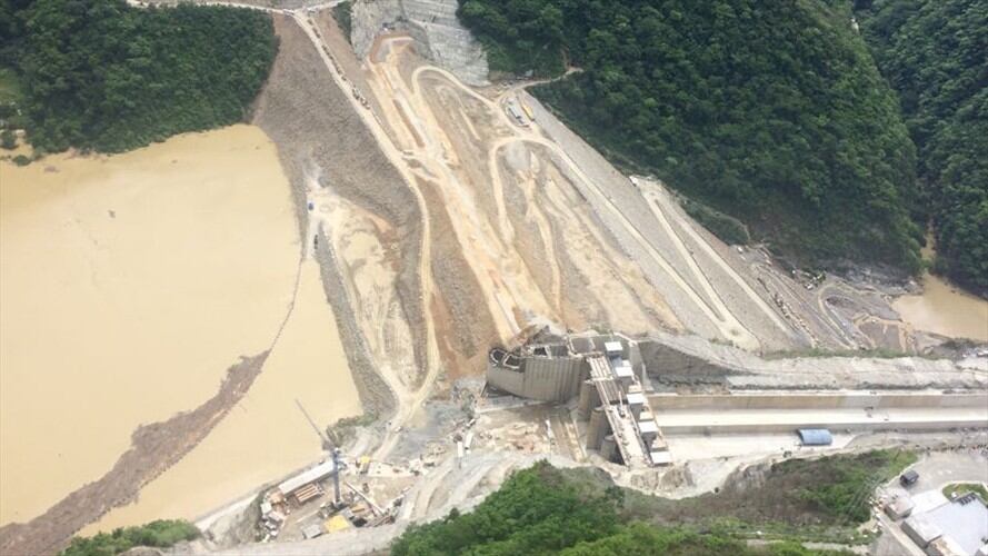 Hidroituango . Foto: Colprensa