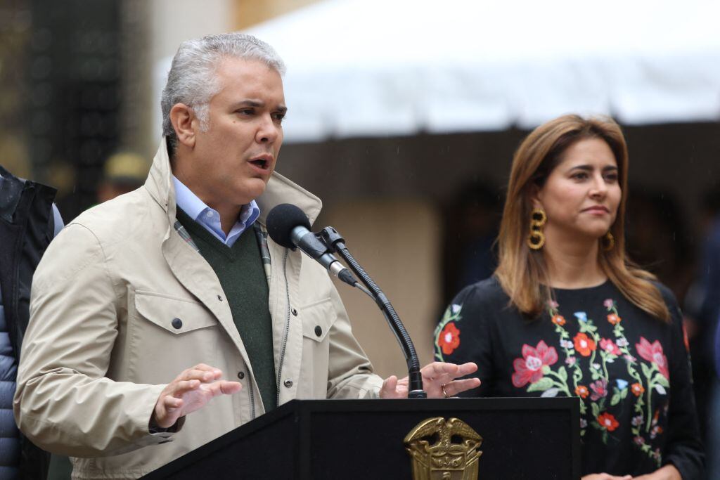 Presidente Iván Duque discurso elecciones presidenciales. Foto: GettyImages