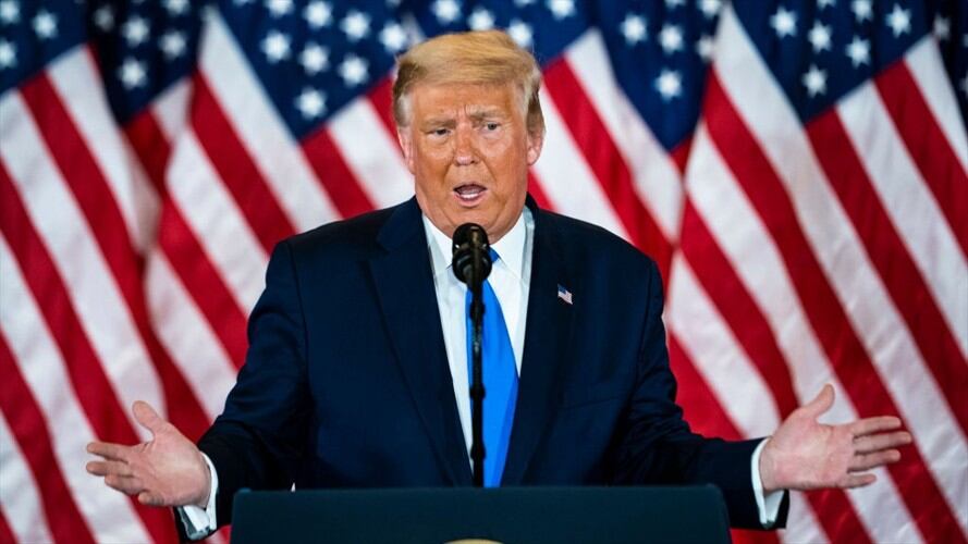 Nunca ha pasado que haya un empate en las elecciones en la historia moderna de Estados Unidos. Foto: Getty Images