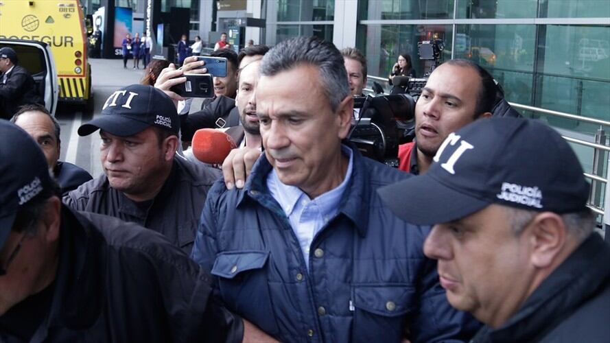 Hace un año, Mauricio Santoyo regresó a Colombia tras cumplir su sentencia en los Estados Unidos. Foto: Colprensa