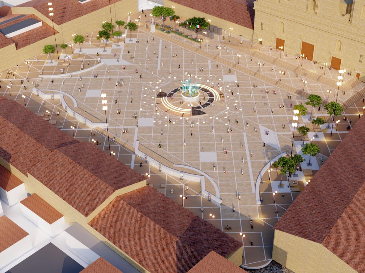 Garantizados millonarios recursos para renovación de la Plaza de la Libertad en Chiquinquirá