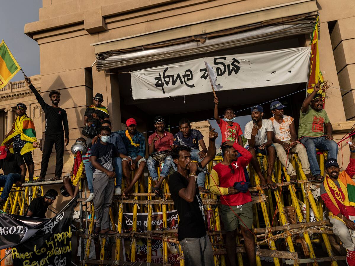 Presidente de Sri Lanka confirma su dimisión tras intensas protestas