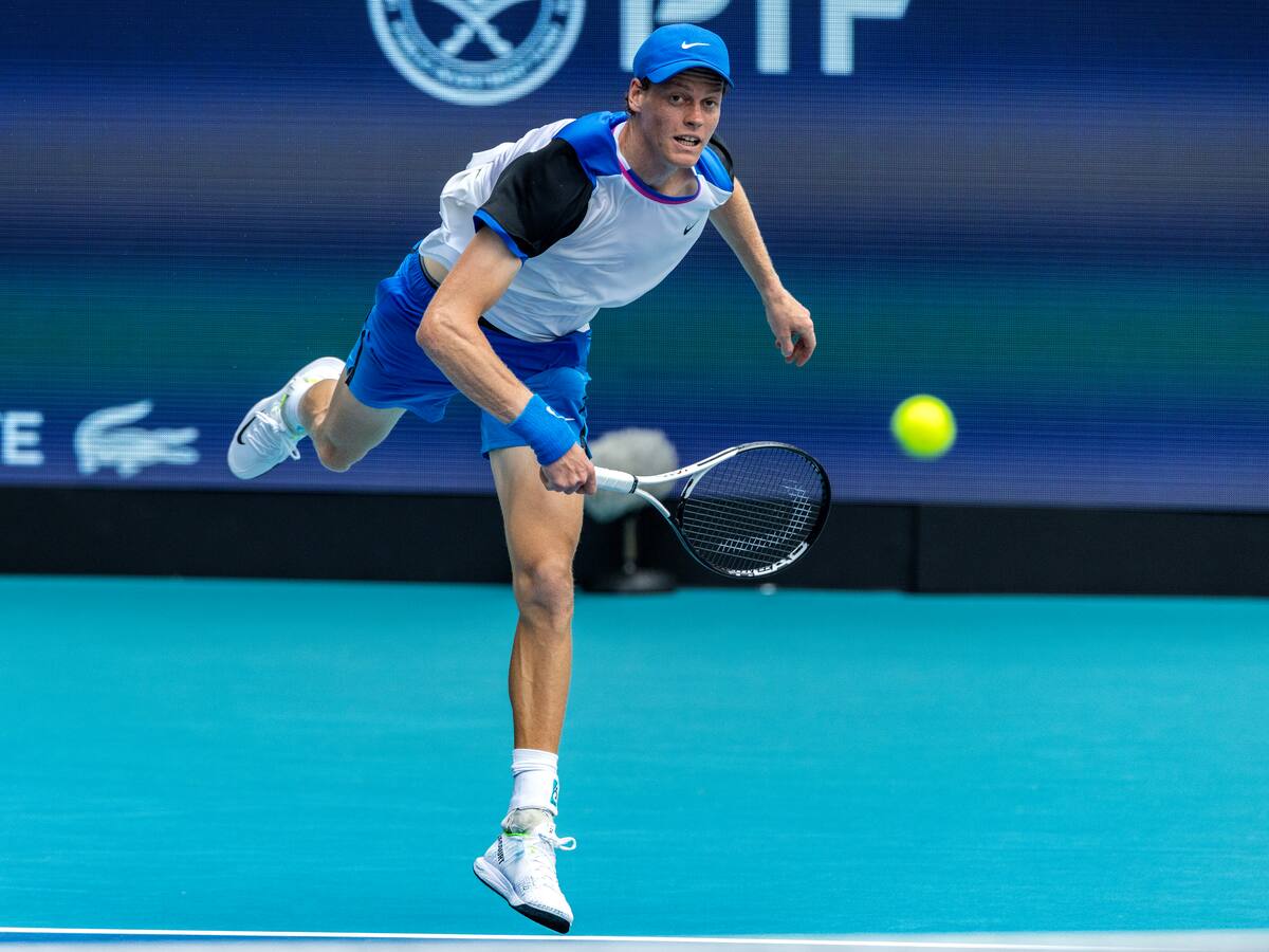 Jannik Sinner avanzó a semifinales del Masters 1000 de Miami