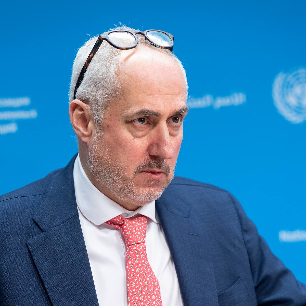 “Hacemos todo lo posible en Gaza, pero no podemos solos”: Stéphane Dujarric, portavoz de la ONU