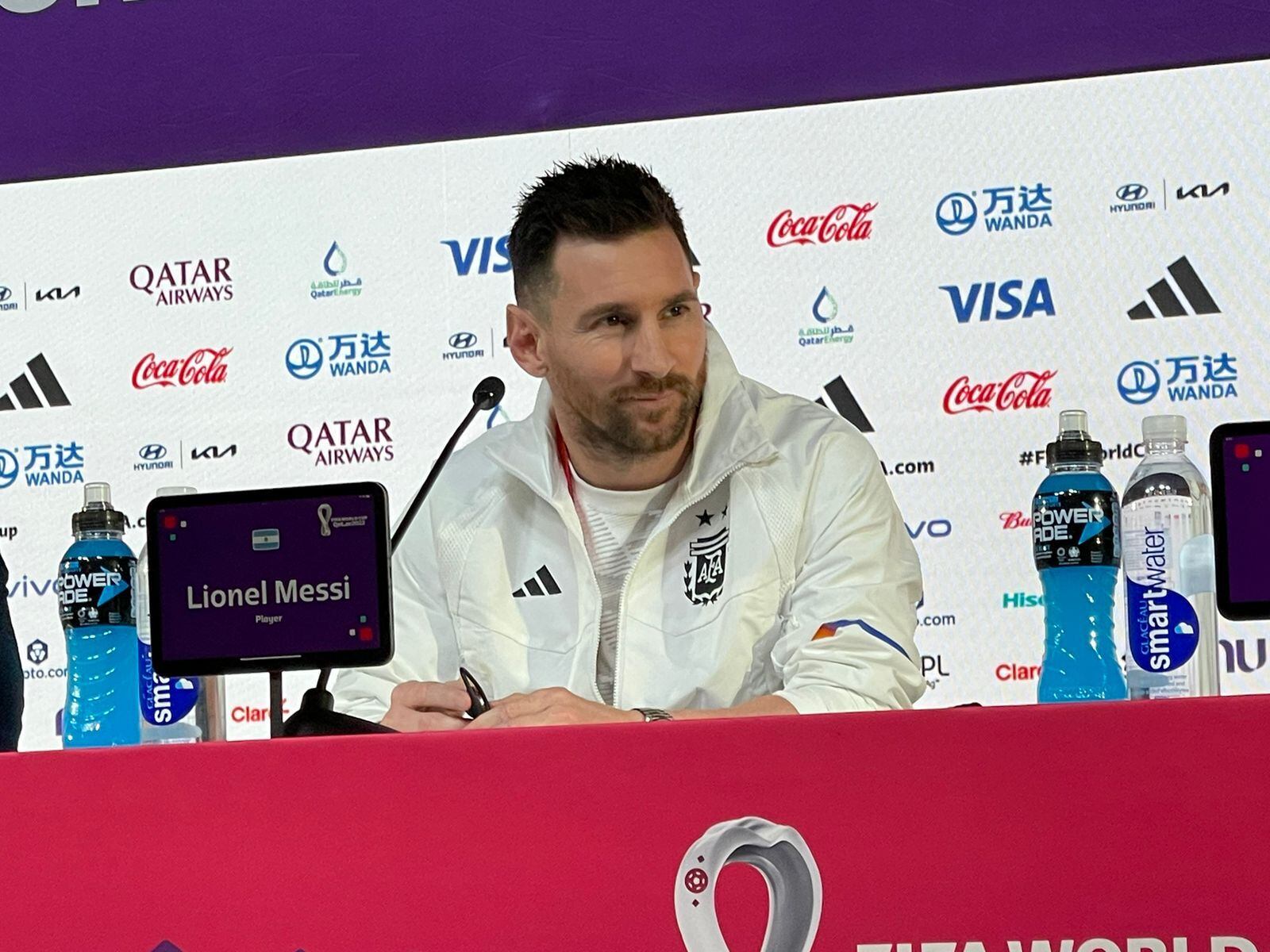 Messi: “Llego en un gran momento en lo personal y en lo físico”. Foto: W Radio