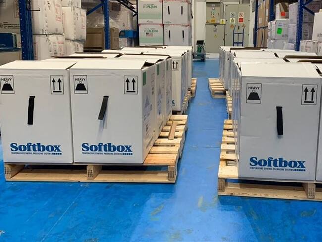 Llegan al país nuevas dosis de la vacuna de Pfizer. Foto: Ministerio de Salud