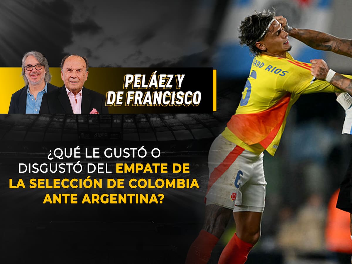 Escuche aquí el audio completo de Peláez y De Francisco de este 11 de junio de 2025