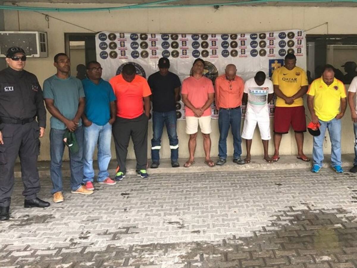 Caen presuntos aliados del Clan del Golfo que ayudaban a sacar cocaína hacia el exterior