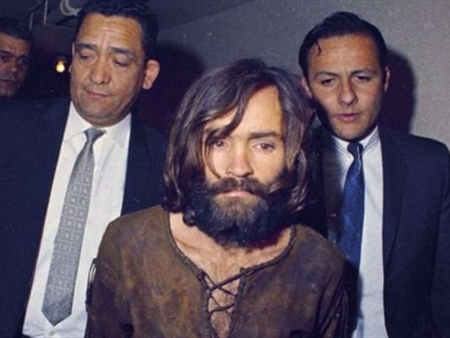 El asesino Charles Manson, en los años 70. Imagen tomada de BBC Mundo.