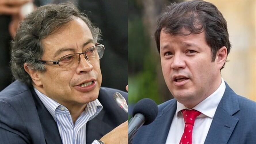 El director del Departamento Administrativo de la Presidencia de la República, Víctor Muñoz, le respondió al senador Gustavo Petro. Foto: Colprensa