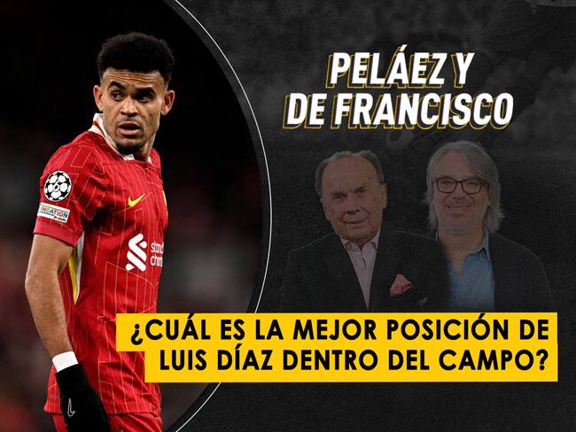 ¿Cual es la mejor posicion de Luis Diaz dentro del campo?