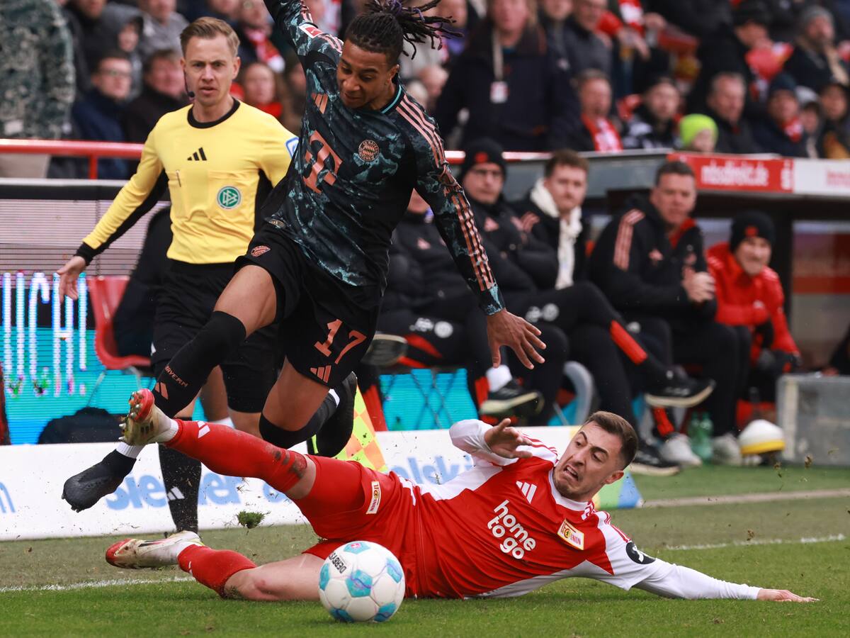 Bayern Múnich empató 1-1 frente a Unión Berlín en la Bundesliga