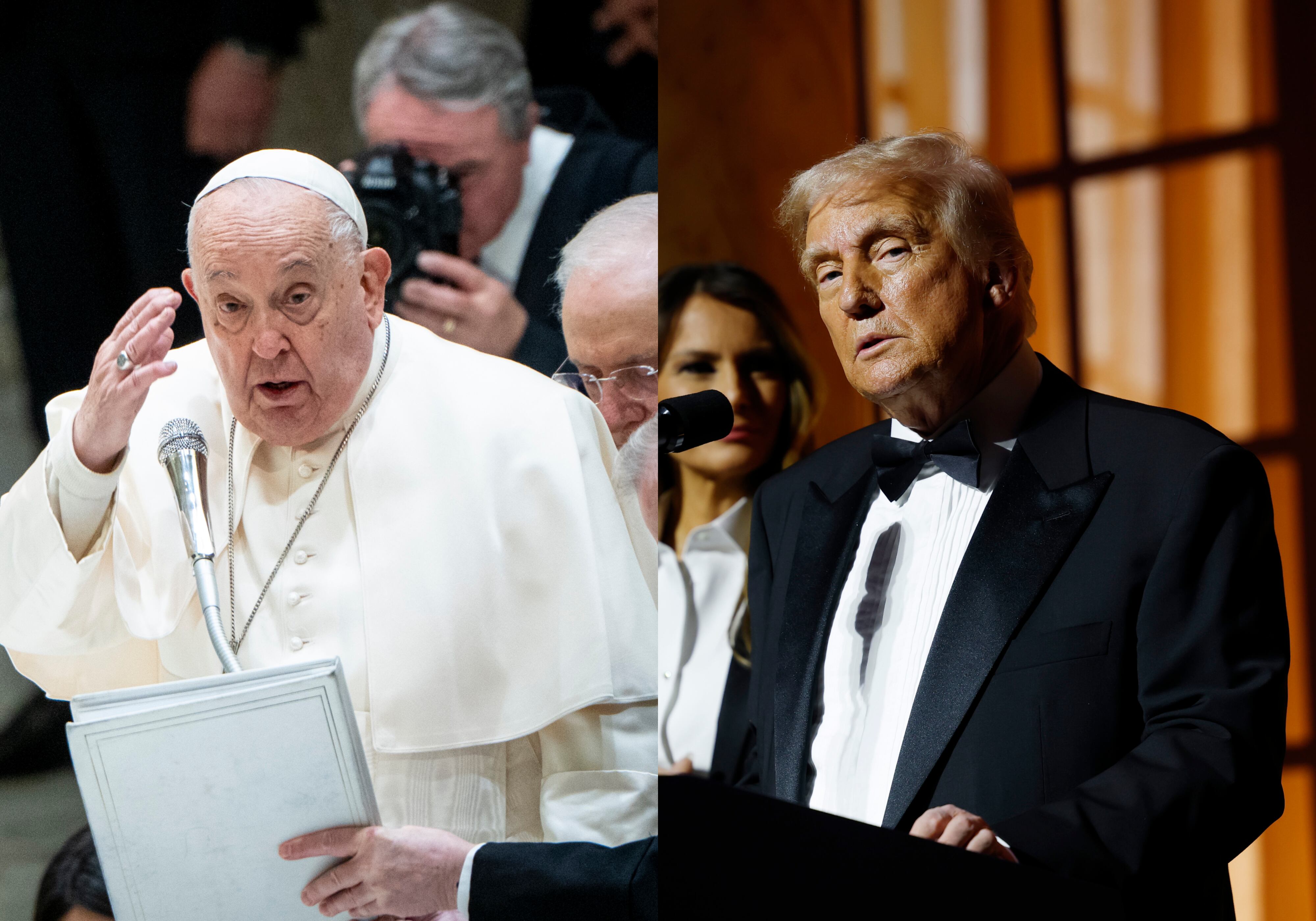 El papa advierte que si Trump cumple sus deportaciones de inmigrantes sería “una desgracia”