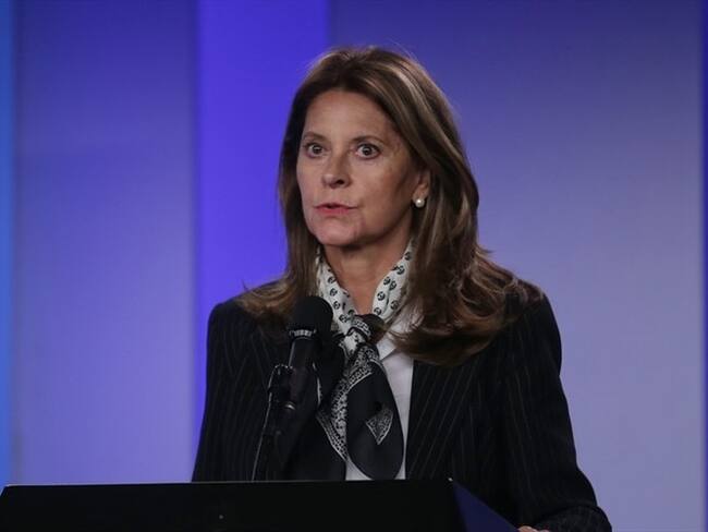 Vicepresidenta Marta Lucía Ramírez . Foto: Colprensa