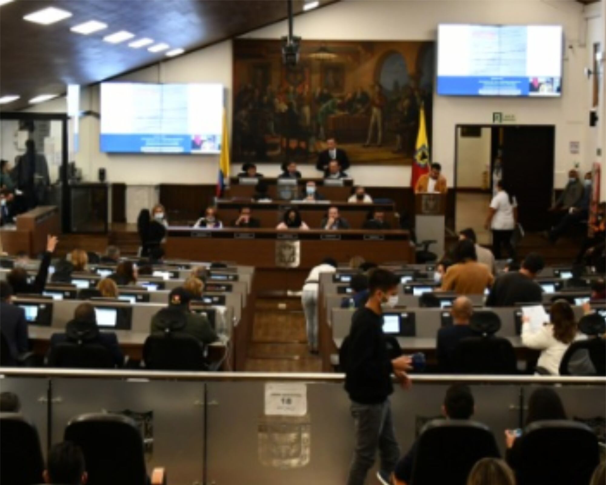 Concejo de Bogotá. Foto: Concejo de Bogotá