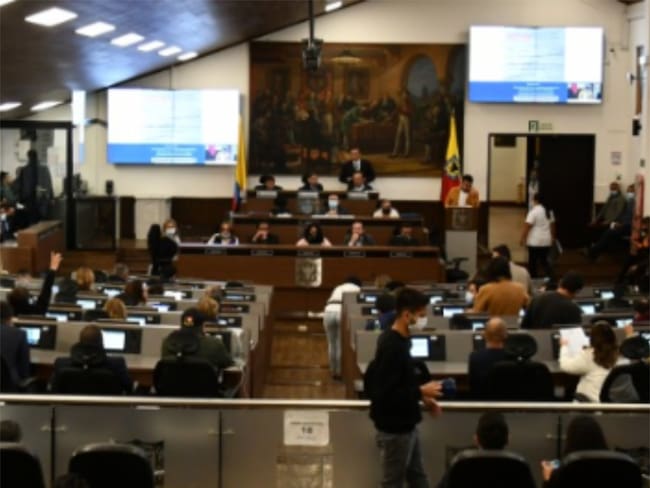 Concejo de Bogotá. Foto: Concejo de Bogotá