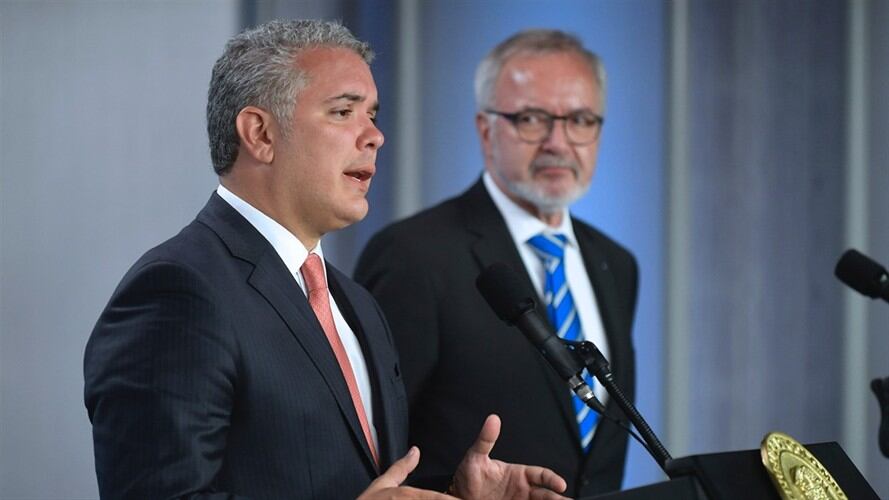 Banco Europeo de Inversiones financiará el metro de Bogotá y el posconflicto. Foto: Presidencia