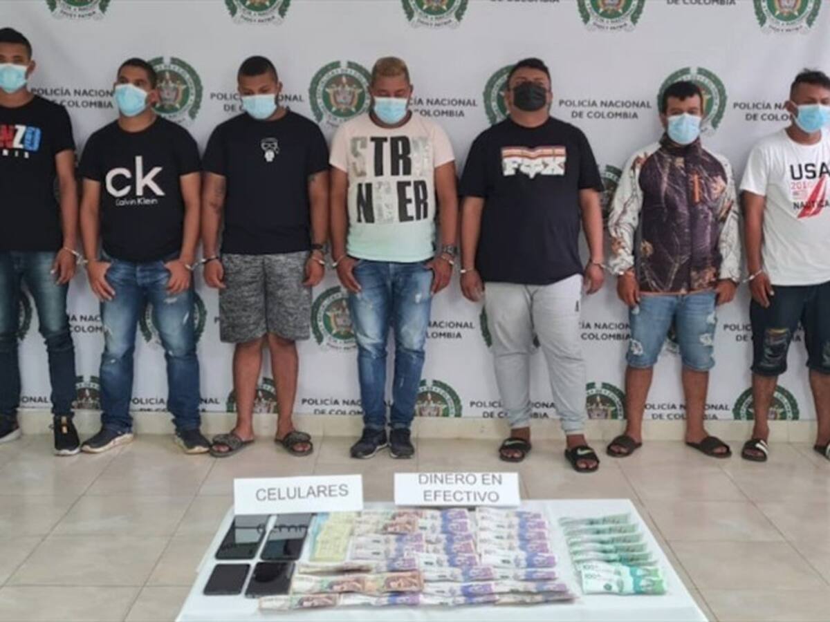 A la cárcel 7 presuntos extorsionistas del Clan del Golfo en Córdoba