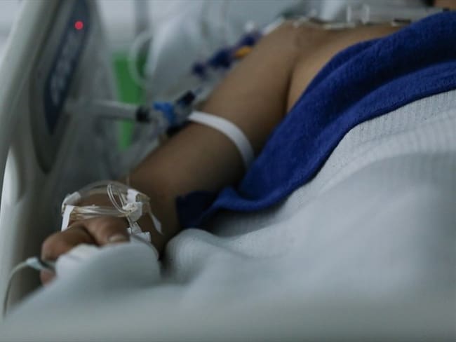 Alerta roja hospitalaria en Cali por alta ocupación de UCI. Foto: Colprensa