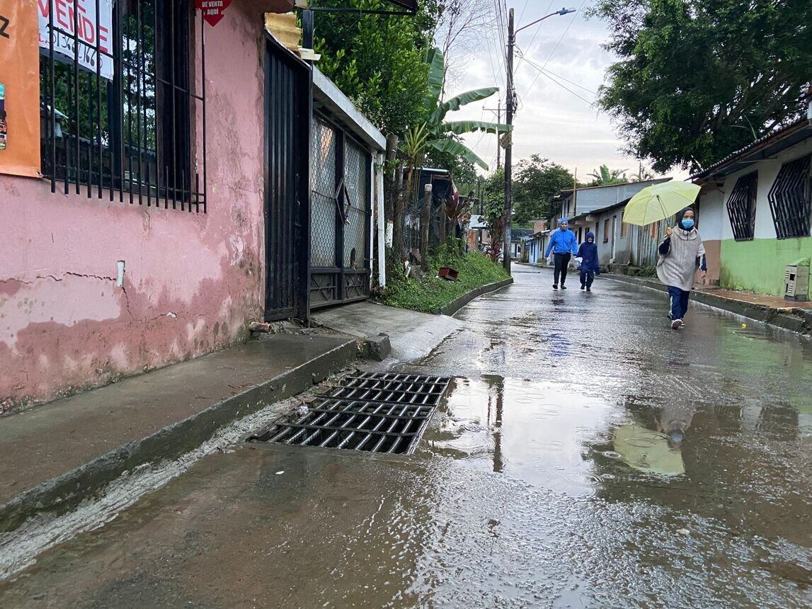 Inundaciones en Pereira. Foto: W Radio
