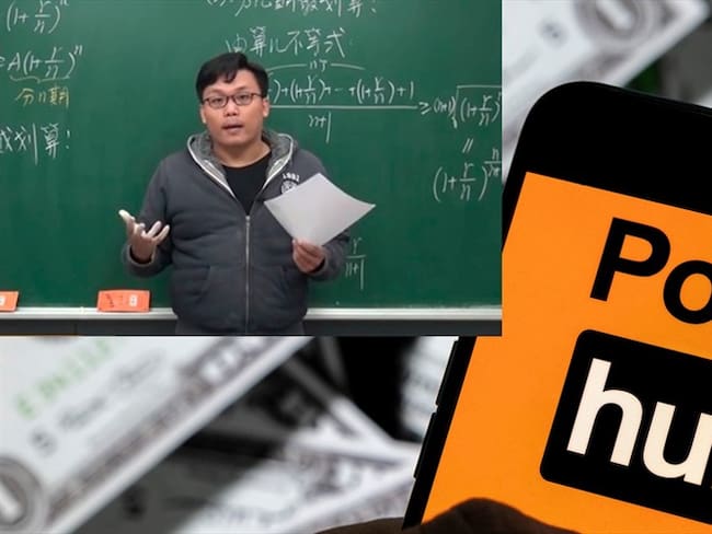 Profesor subió a Pornhub video dando clases de matemáticas y es de los más vistos