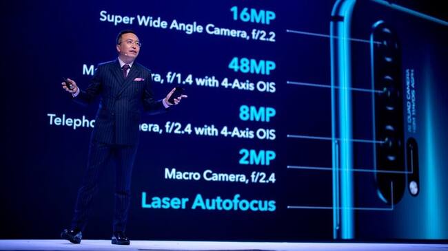 Lanzamiento de la serie Honor. Foto: Getty Images