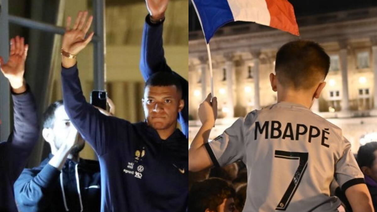 Video: así recibieron los franceses a su Selección tras perder la final del Mundial