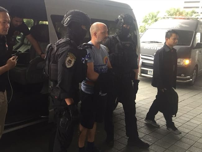 Capturado presunto líder de red que intentó sacar droga en &#039;narco jet&#039;. Foto: Policía Antinarcóticos