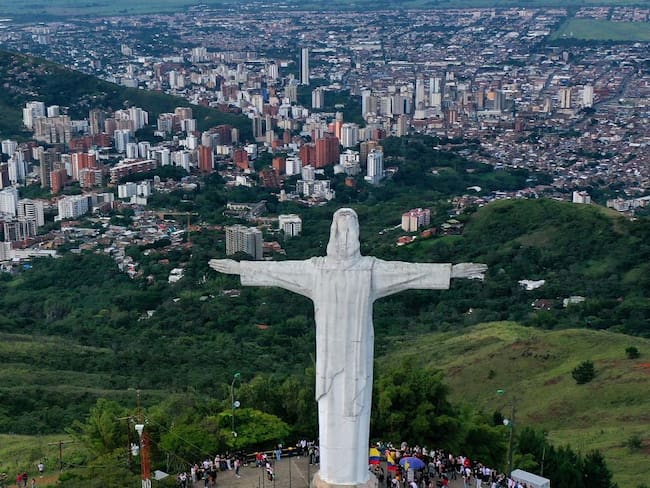 Cristo Rey en Cali. Foto: Getty Images.