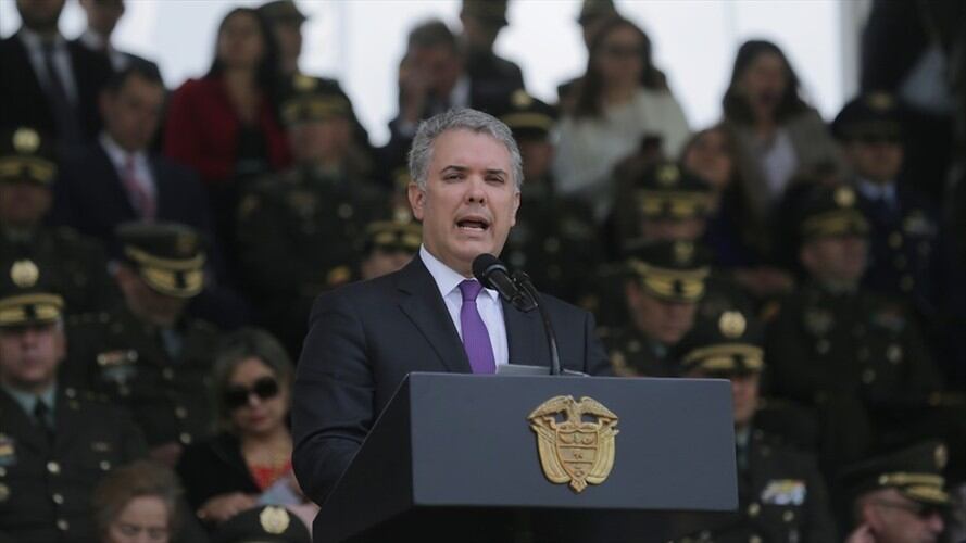 Iván Duque anunció que en los próximos días expedirá un decreto para que la Fiscalía pueda extinguir el dominio de los bienes de las Farc que no fueron declarados. Foto: Colprensa