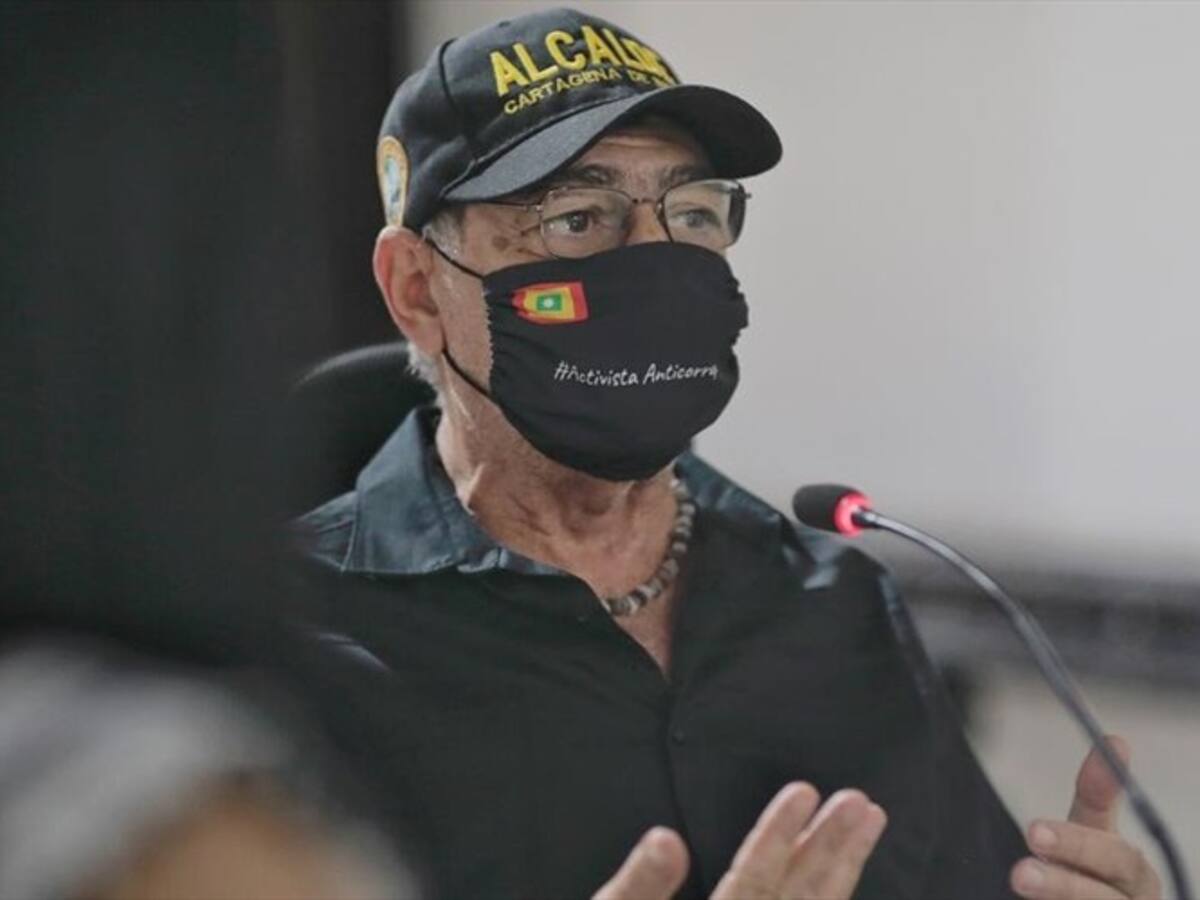 Ordenan dos días de arresto y multa de dos salarios mínimos contra el alcalde de Cartagena