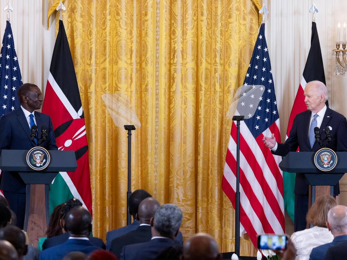 Joe Biden nombra Kenia como ‘aliado principal fuera de la OTAN’ por liderar misión de Haití
