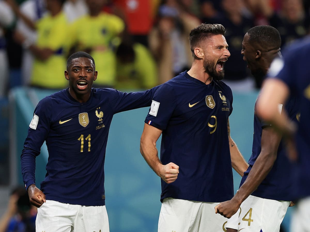 Fotos: reviva el triunfo de Francia frente a Australia en el Mundial Qatar 2022