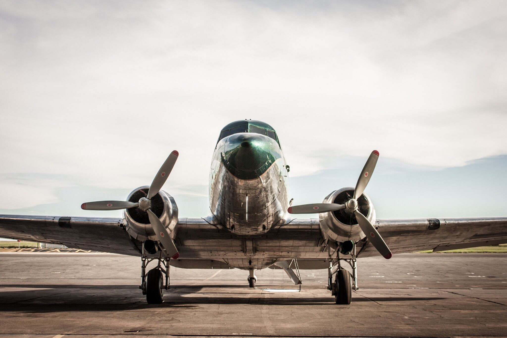 Imagen de referencia de avión DC3. Foto: Getty Images