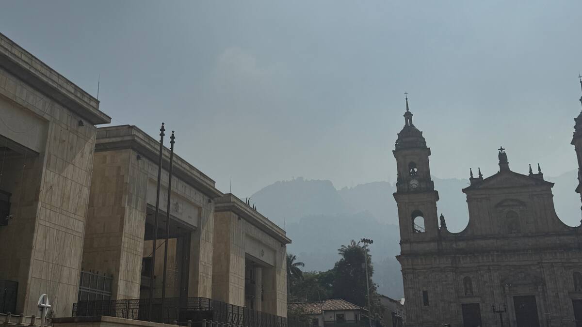 Incendios forestales de otras regiones están afectando la calidad del aire en Bogotá
