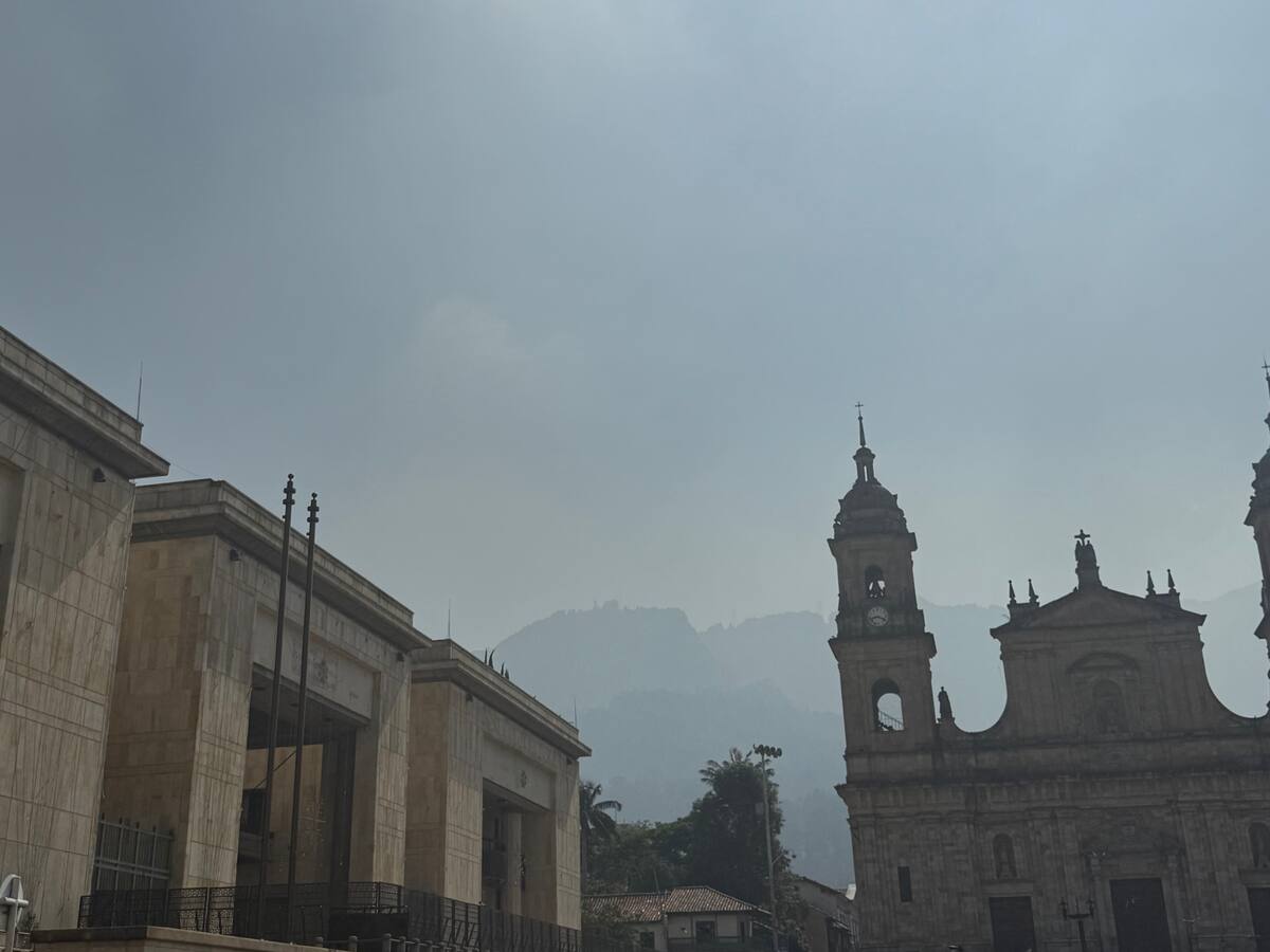 Incendios forestales de otras regiones están afectando la calidad del aire en Bogotá