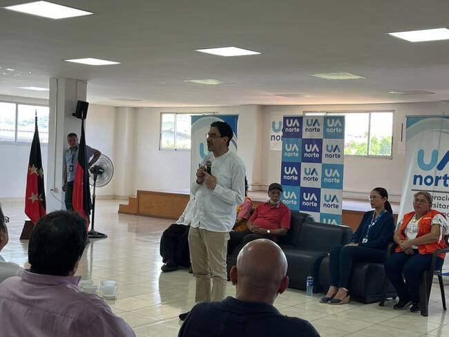 El senador Iván Cepeda celebró decisión de un juez que ordena repetir votación a la Consulta Popular. / Foto: Caracol Radio Cúcuta.