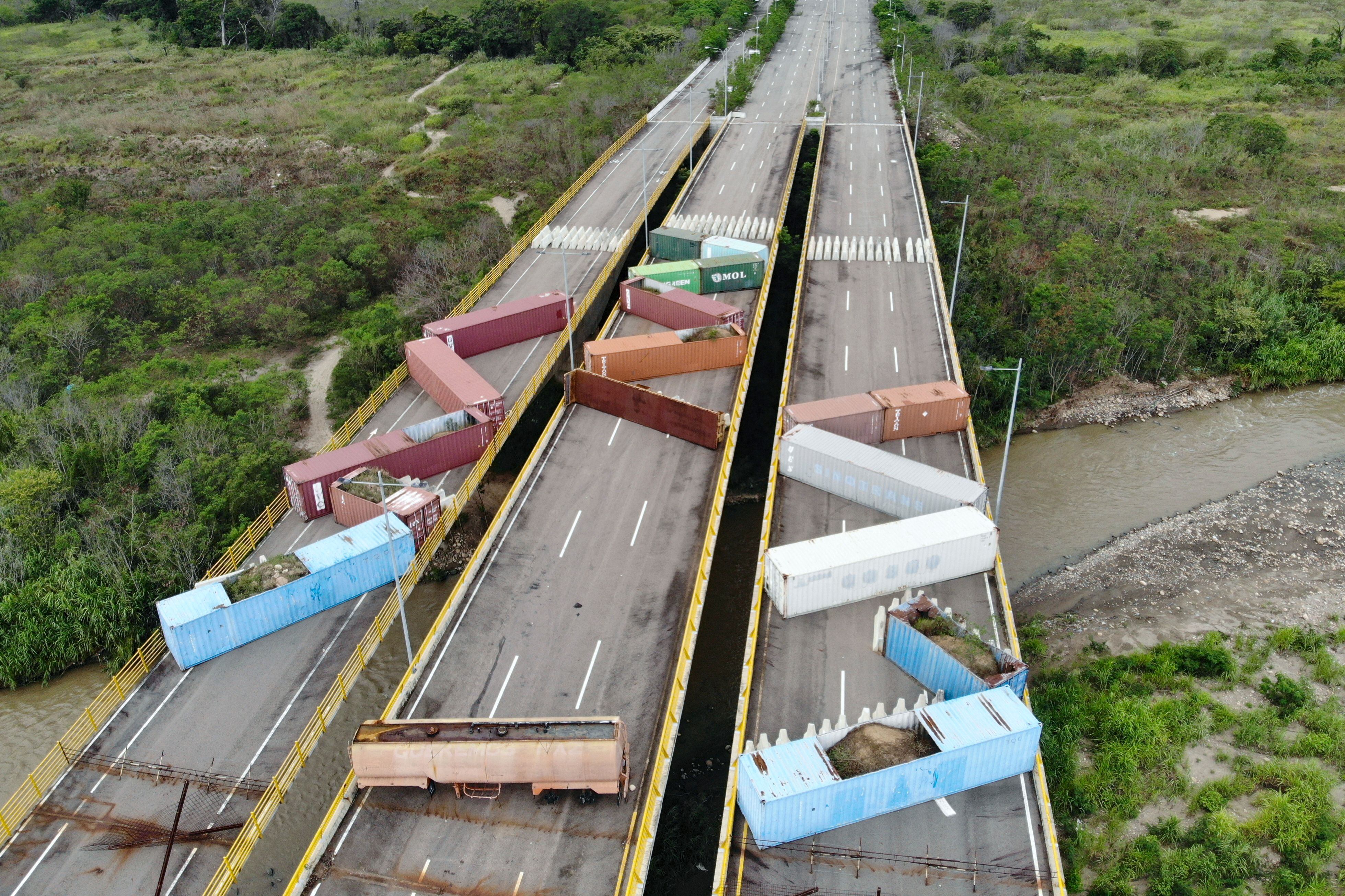 Puente Internacional Tienditas. (Photo by EDINSON ESTUPINAN/AFP via Getty Images)