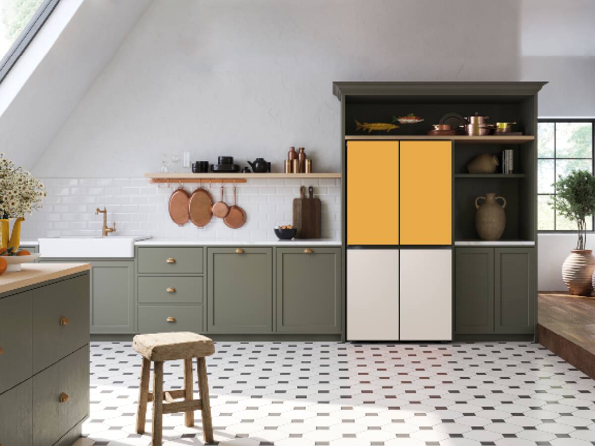 ‘Bespoke’, la nueva línea de neveras de Samsung que cuenta con paneles de color intercambiables