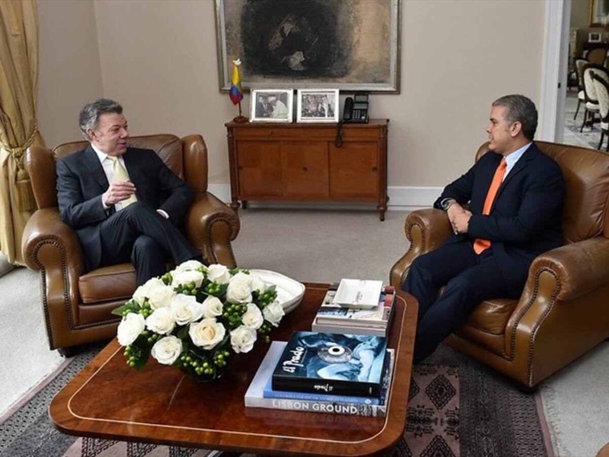 ¿Es posible una reunión Santos-Duque para hablar del acuerdo de paz? Congresistas opinan