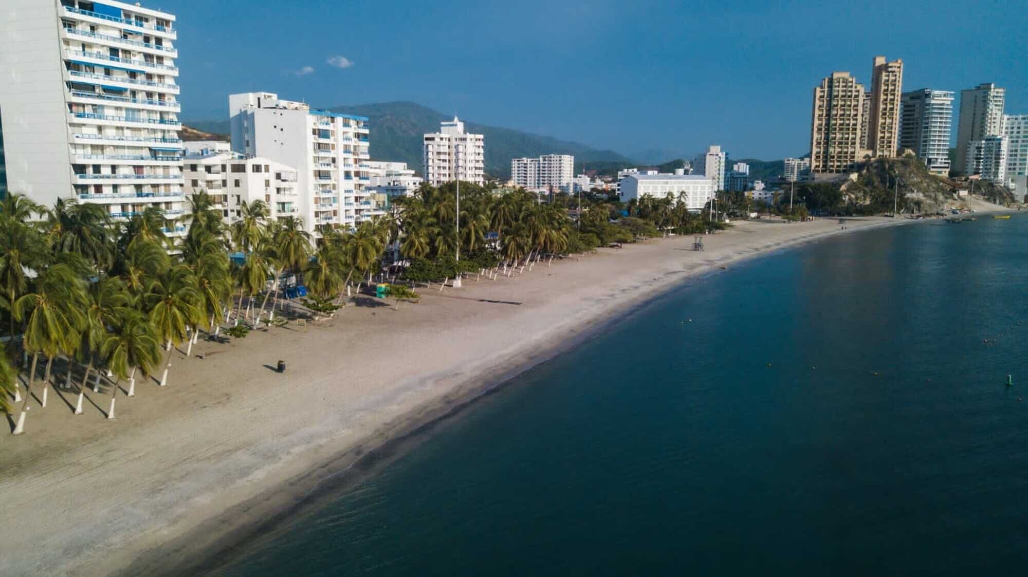 Playas en Santa Marta/ Archivo alcaldía de Santa Marta.