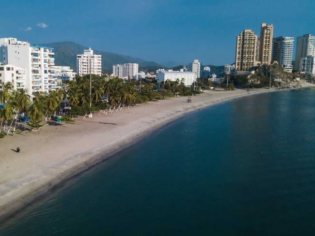 Playas en Santa Marta/ Archivo alcaldía de Santa Marta.