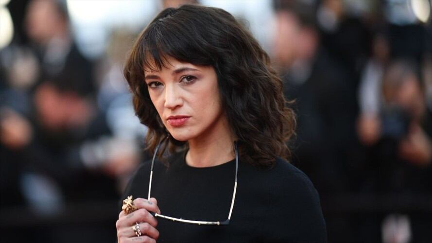 Asia Argento, la actriz italiana y figura del movimiento #MeToo. Foto: Getty Images
